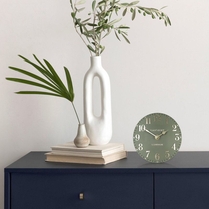 Metal Mantel Clock