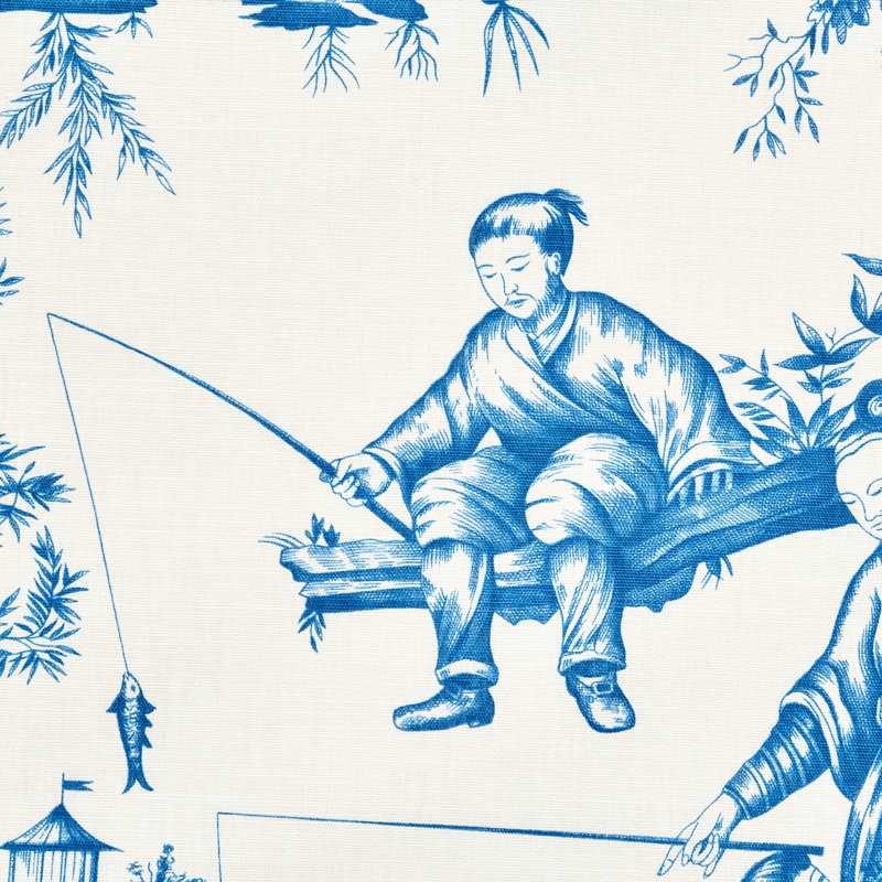 Toile Shengyou, Bleu