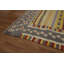 Tapis géométrique kilim 5 x 7