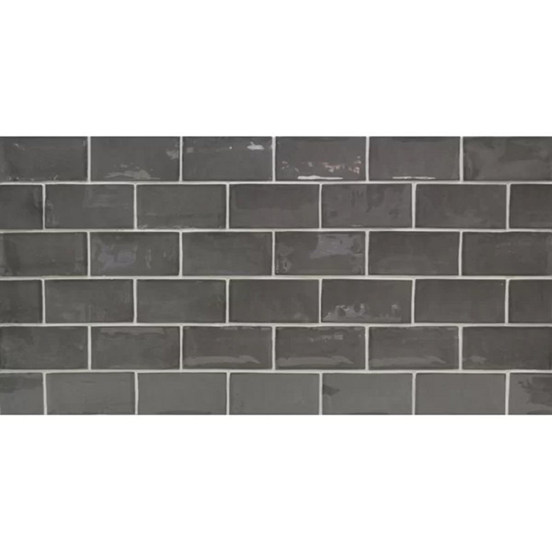 Barcelona 3x6 Blanco Polished Ceramic Subway Wall Tile (5.38 Sq. Ft. / Case), Driftwood
