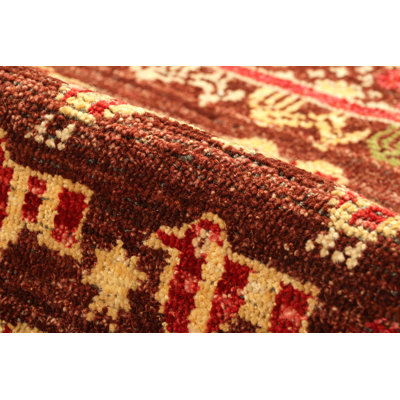 Burano Handmade Kilim Wool Animal Print Area Rug