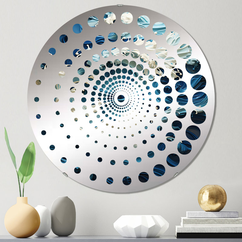 Miroir mural Eiker, 23,6 po x 23,6 po