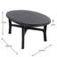 Wynell Oval Outdoor Dining Table With Umbrella Hole , 165cm cm W 110cm cm D-36561880