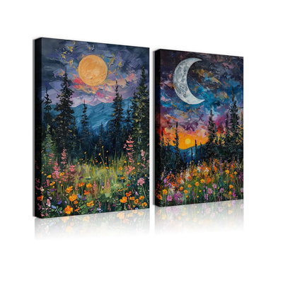 2 Piece Wrapped Canvas Print