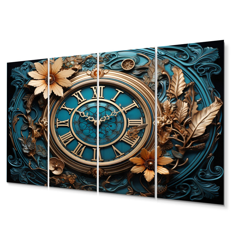 Alnetia - Fashion Metal Wall Art Set