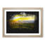 Grazing Sheep At Sunset Paint Splash - Picture Frame Graphic Art-56866165-56866174