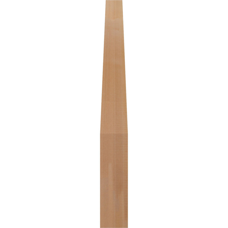 Attelle de genou Legacy, Cèdre rouge de l'Ouest, H 36 po x l 3,5 po x P 28 po