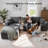 Boneless Modular Sectional Boneless Couch, Oversized Cloud Sofa With High Back Pillows, No Assembly Required Couches For Living Room & Apartment, Comfy Seating For Families & Renters-152558337