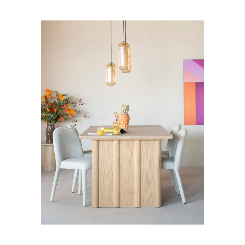 Jake Dining Table S, Natural, 31"H x 71"L x 39"W