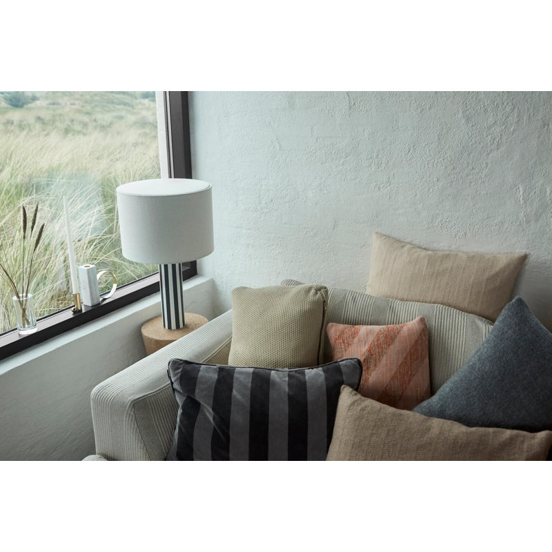 Kata Lumbar Pillow Cover & Insert, Gray