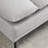 90.55" Woven Polyester Blend Sofa-22384184