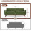 78"W Chenille Button Tufted Upholstered Love Seat Sofa Couches Small Couch  for Living Room & Apartment-1470918640