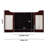 Viper Hudson All-In-One Bristle Dartboard and Cabinet Set