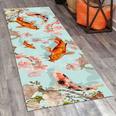 Tapis à motif géométrique non tissé artistique avec motif géométrique moderne pour la maison et le bureau