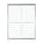 Semi-Frameless Double Sliding Shower Door