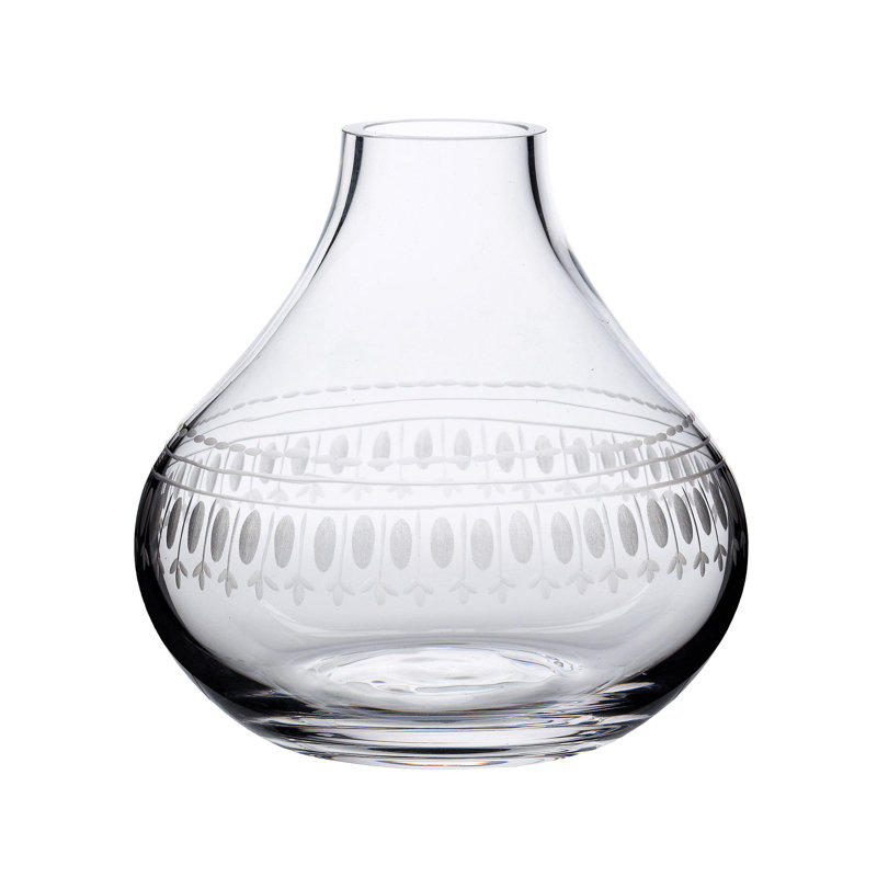 Handmade Lead Free Crystal Table Vase