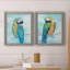 «Island Parrot I», ensemble de 2 peintures sur toile encadrées-813872075-813872077