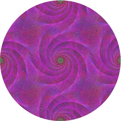 Tapis abstrait mauve