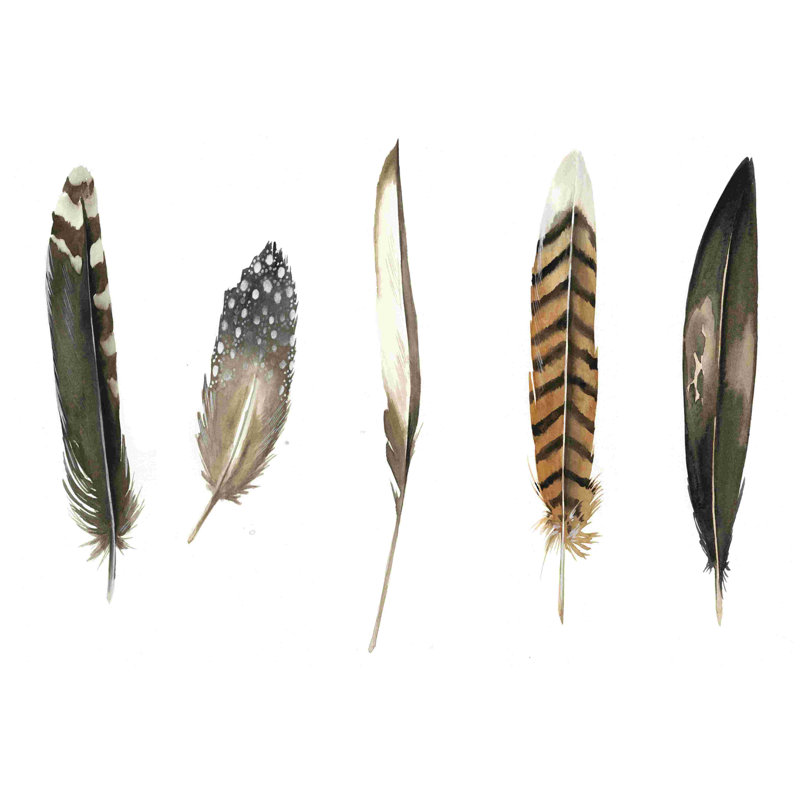 Red Rock Feathers II, H 8 po x l 12 po x P 1,25 po