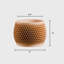 8 po Pot de fleurs Honeycomb-137721285-137721282