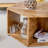 Hexagonal MDF Coffee Table,Multi-Hole Design To Give More Storage Space, Simple And Convenient Design Makes It Suitable For All Kinds Of Style Scenes. -808302285