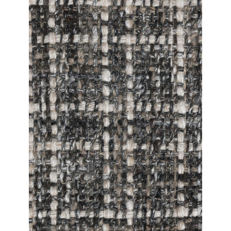 Struttura Rectangle Area Rug in Black/Natural, Rectangle 5' x 8'