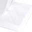 Table de salle à manger rectangulaire contemporaine blanc brillant pour chambre à coucher, bistro, maison - 48,64 po x 17,81 po x 29,88 po Bureau étudiant délicat, bureau de jeu 48,64 po x 17,81 po