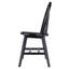 Ensemble de 2 chaises Divi, noir