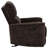 Trask Dark Brown Glider Recliner