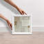 Vanilla II Shadowbox Abstract Print by Oliver Gal, Black Frame, 12 x 12-1689957624-1689957628