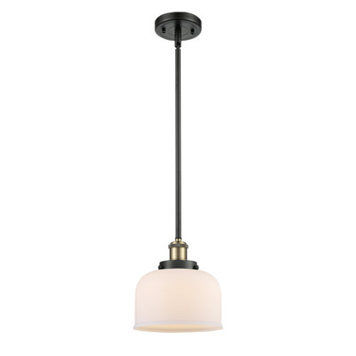Ballston Urban Bell - 1 Light 8" Stem Hung Mini Pendant