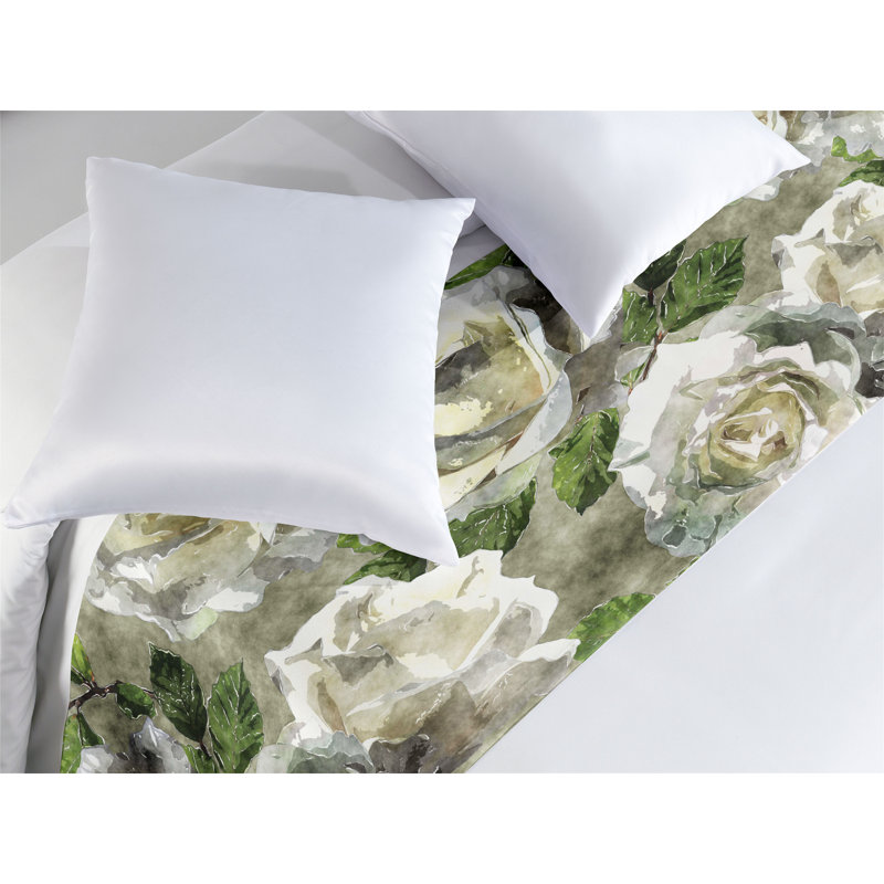 Foulard de lit Ambesonne Rose, Très grand lit