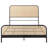 Begic Open Cane Webbing Metal Bed-489499383-489499369