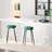 Cheshunt Upholstered Round Counter Bar Stool, Metal Frame Bar Stool-1936652926