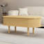 Table basse à plateau relevable cannelé avec compartiment caché-1572005499