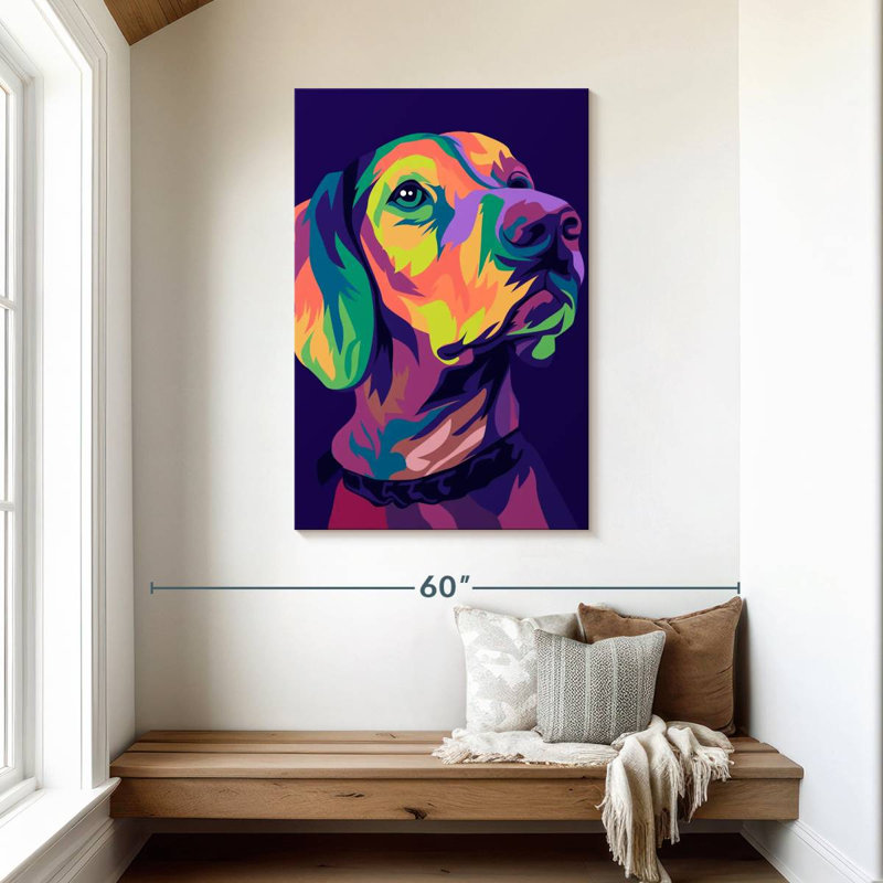 Brampt Labrador Pop, 45" H x 30" W