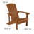 Balasi Outdoor All-Weather Poly Resin Wood Adirondack Chairs-100027676
