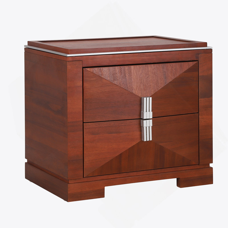 Table de chevet, table d'appoint à 2 tiroirs, table de bout avec rangement, petite table de chevet pour chambre à coucher, salon