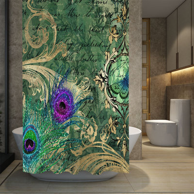 Rideau de douche simple