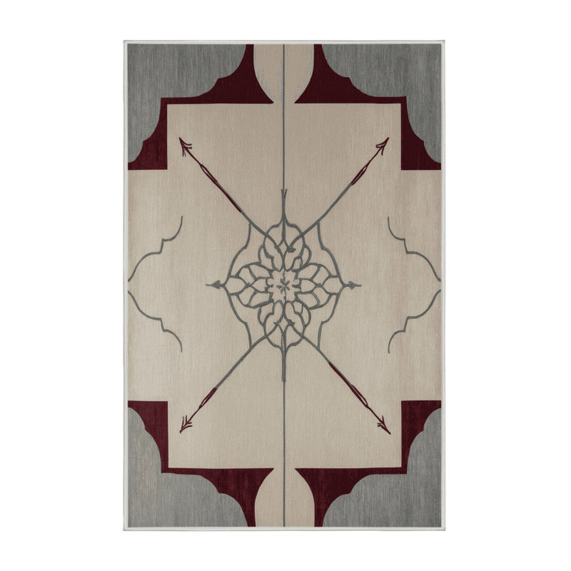 Angular Ascent Rug, Rectangle 2' x 3'