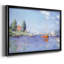 Argenteuil. Yacht, 1875 03, reproduction d'art sur toile-95888687-95888686