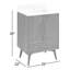 Ensemble de meuble-lavabo simple 24 po avec lavabo encastré rectangulaire Novak-79111956-79111961-79111955