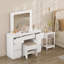 Almir Dressing Table with Mirror