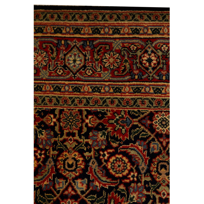 Gramercy Wool Oriental Area Rug in Plum