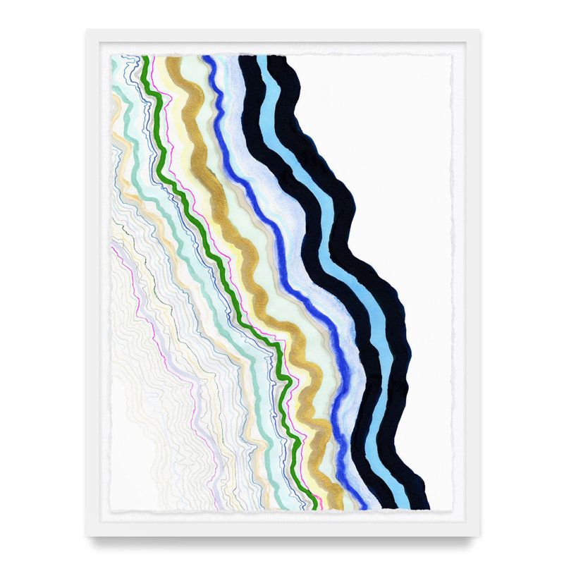 Symphonic Atlas #2 By Kristi Kohut, White Wood, 60" H x 40" W
