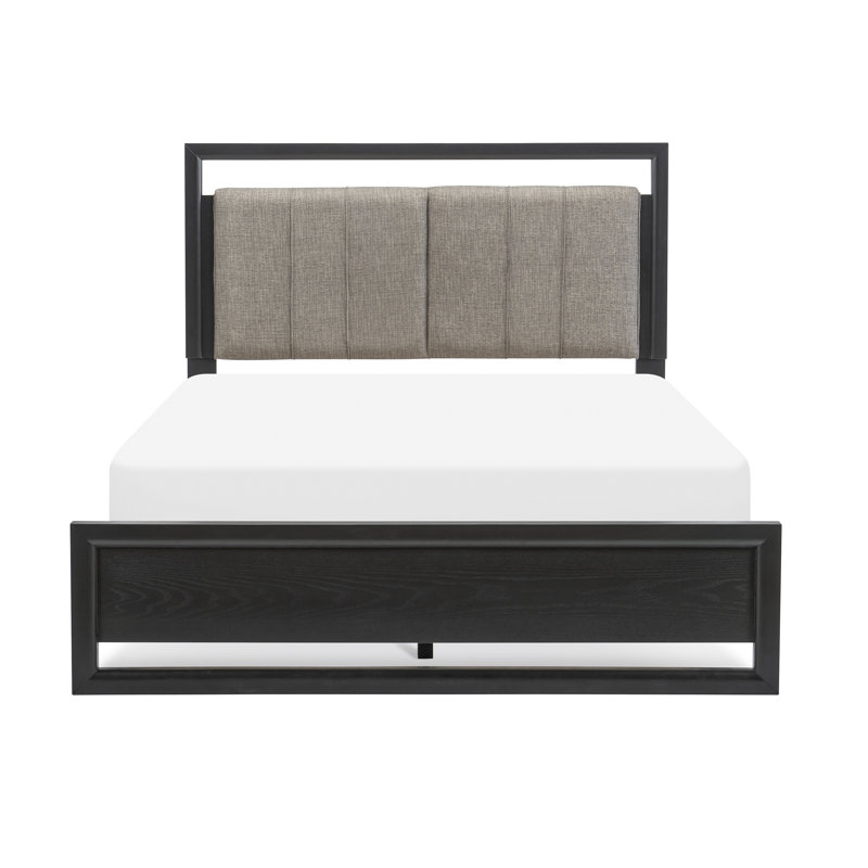 Upholstered Platform Bed, Queen