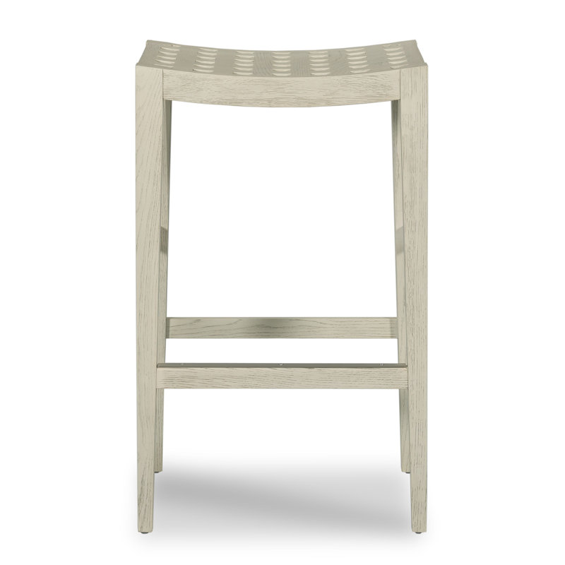 Tabouret de bar et de comptoir Hannsens, Luna, Tabouret de comptoir (siège d'une hauteur de 24 p