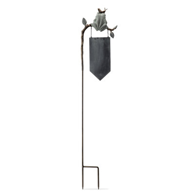Frog Parking Garden Sign on Stake