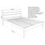 Troyanek Solid Wood Bed-2071547942