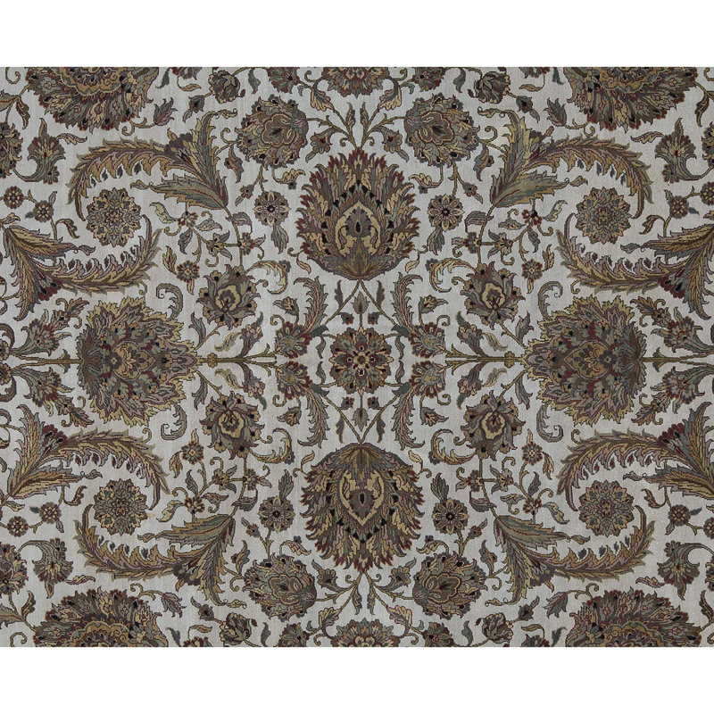 Wool Oriental Area Rug, Rectangle 4' x 6'1"